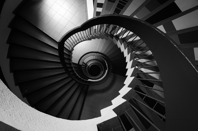 spiral stairs